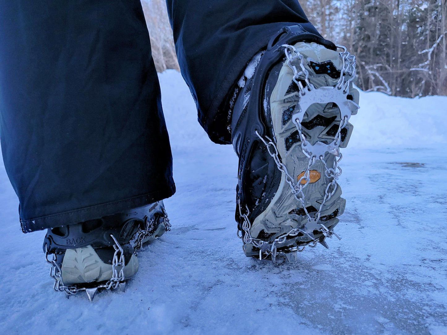 Snow Day Hiking Crampons