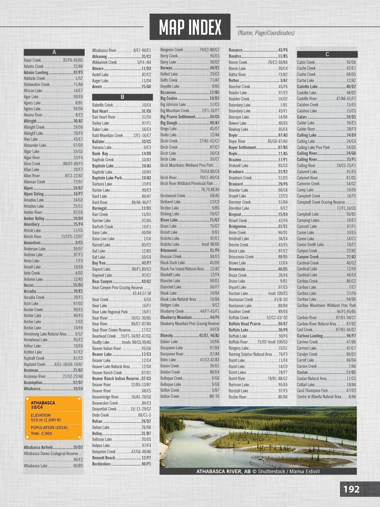 Northern Alberta Backroad Mapbook