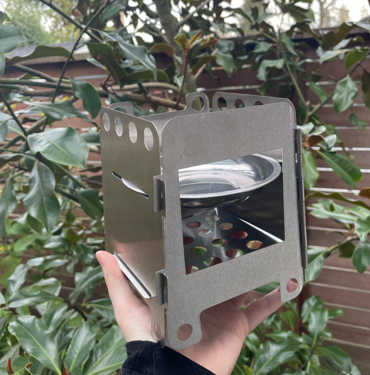 Foldable Timber Stove