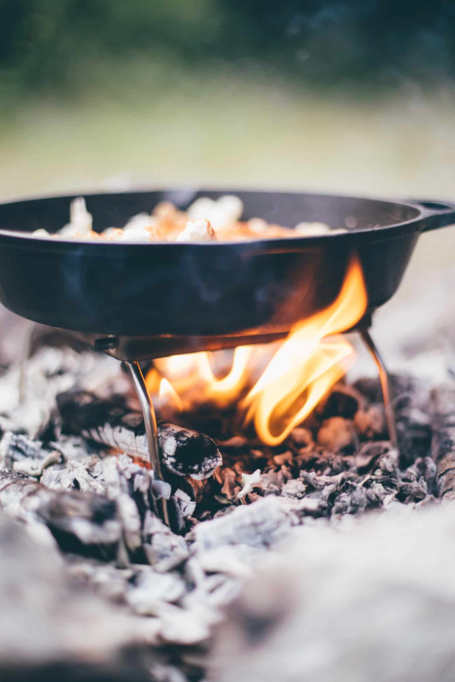 Grab-and-Go Camp Grill