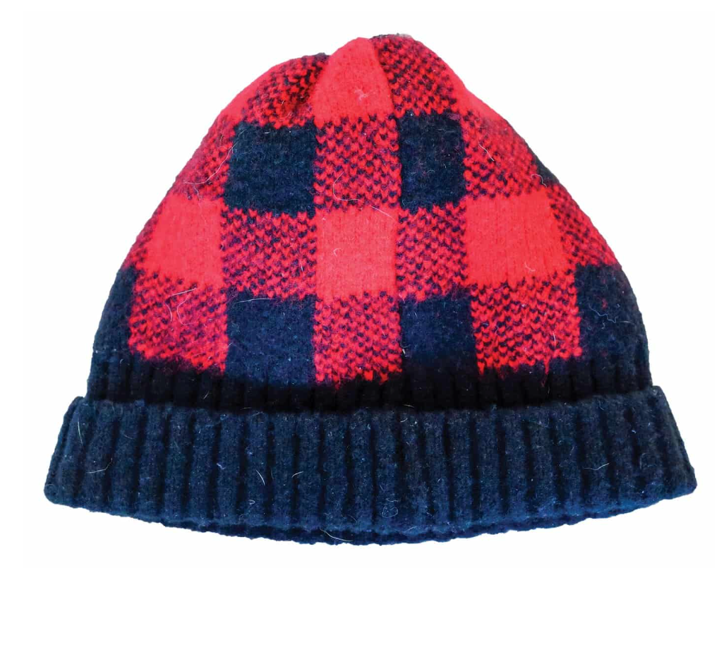 OGGI Red Plaid Toque