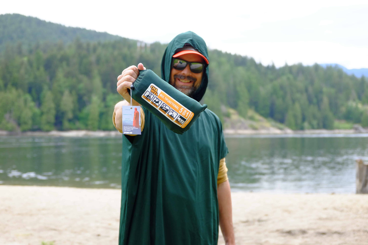 Chawel Multifunction Towel Sport HD Poncho