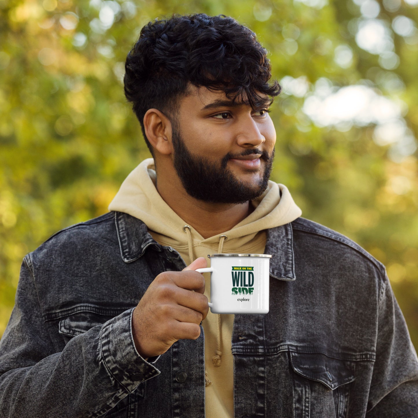 Wild Side Enamel Mug