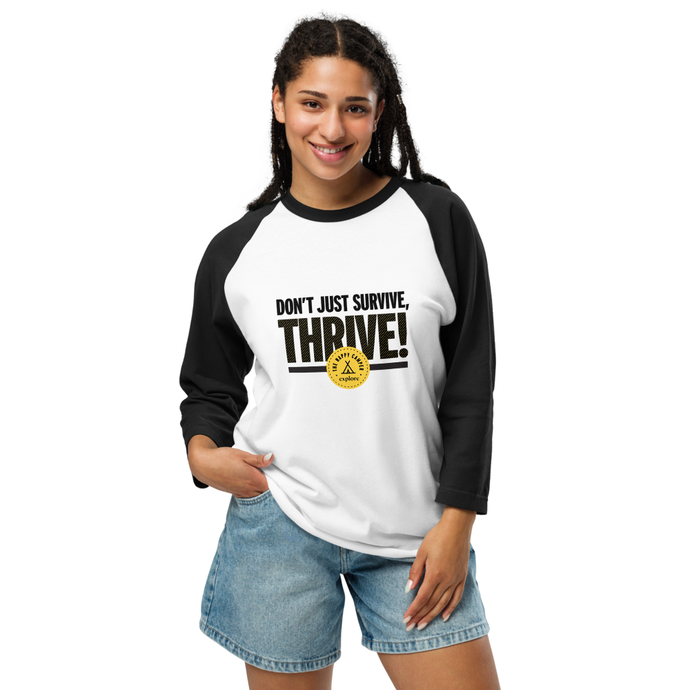 Thrive 3/4 Sleeve Raglan Shirt