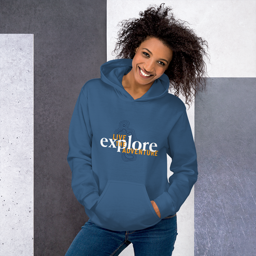 Explore Topography Hoodie