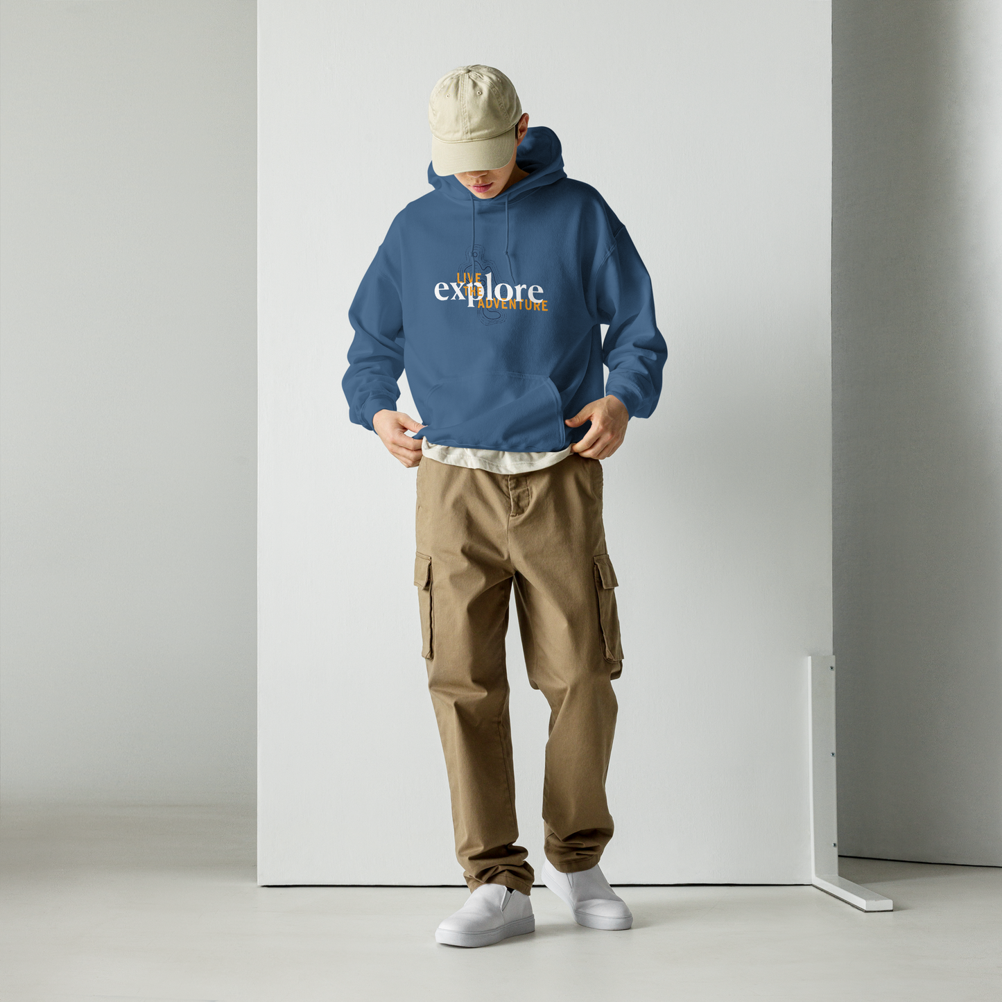 Explore Topography Hoodie