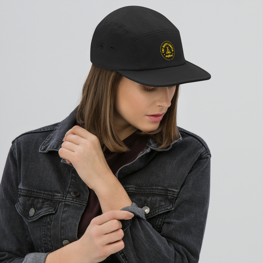 The Happy Camper Five-Panel Cap