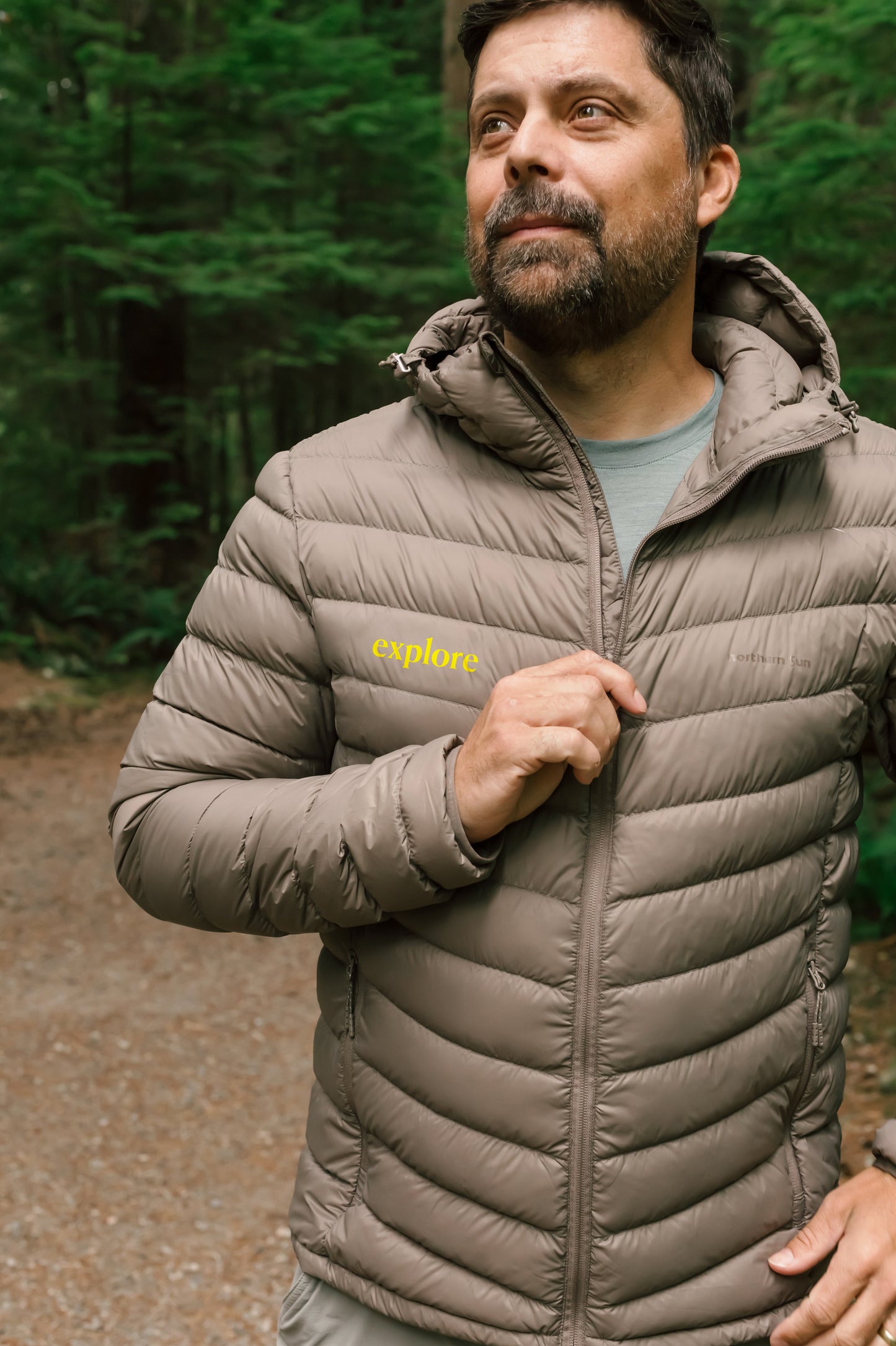 Men's Packable Down Jacket — Explore Magazine Edition