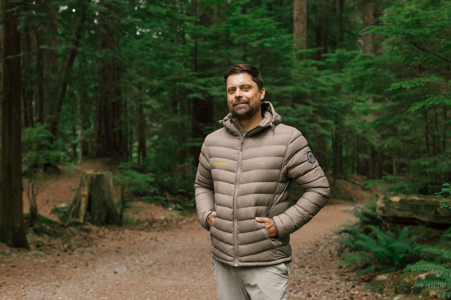Men's Packable Down Jacket — Explore Magazine Edition