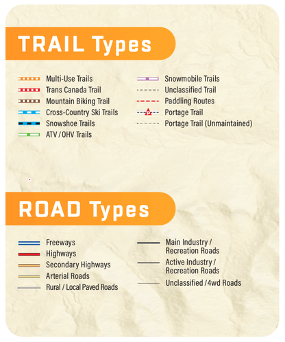 British Columbia & Alberta GPS Maps