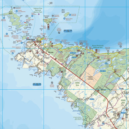 Bruce Peninsula Ontario - Destination Map