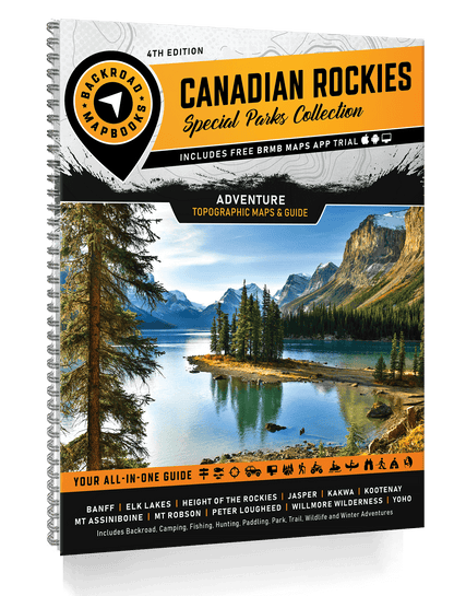Canadian Rockies Backroad Mapbook