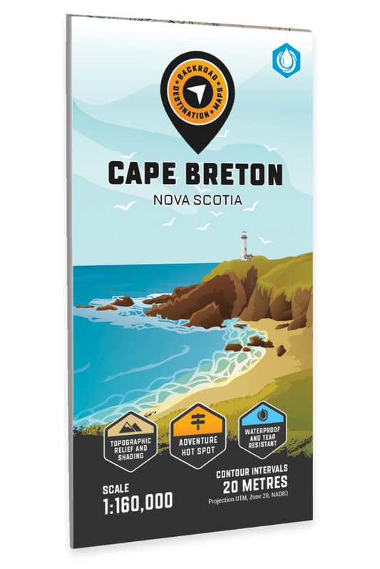 Cape Breton Island Nova Scotia - Destination Map