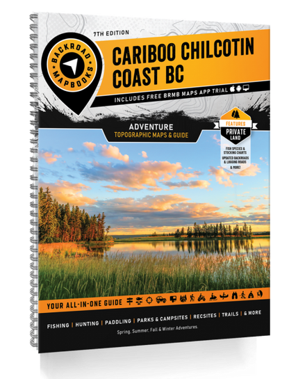 Cariboo Chilcotin Coast BC Backroad Mapbook