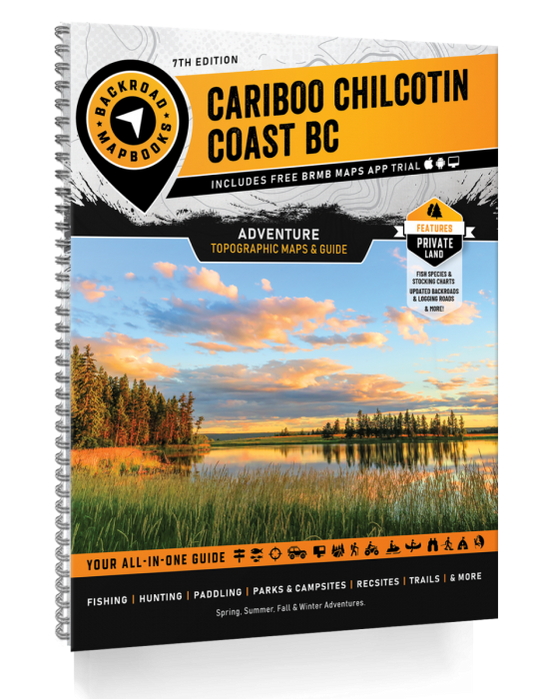 Cariboo Chilcotin Coast BC Backroad Mapbook