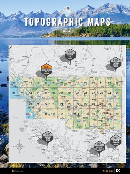Cariboo Chilcotin Coast BC Backroad Mapbook