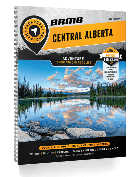 Central Alberta Backroad Mapbook