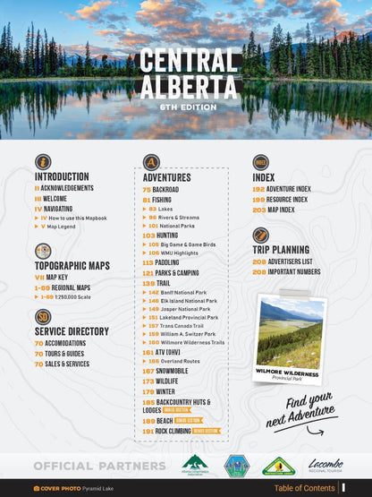 Central Alberta Backroad Mapbook