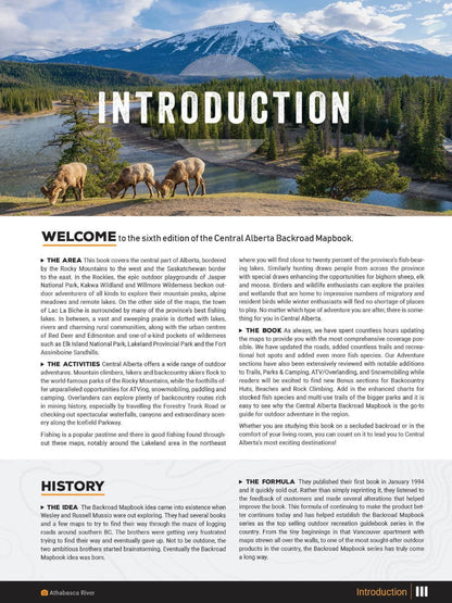 Central Alberta Backroad Mapbook