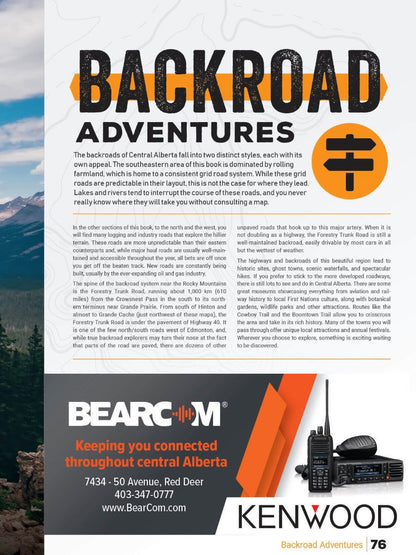 Central Alberta Backroad Mapbook