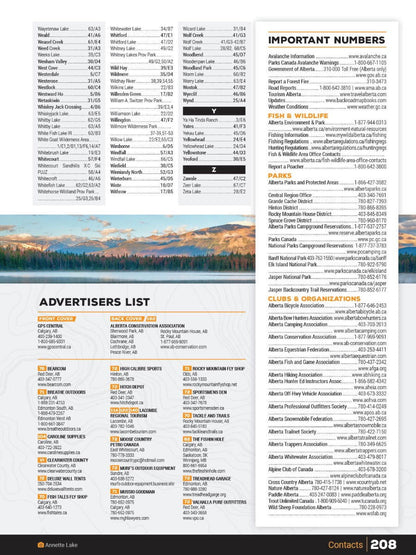 Central Alberta Backroad Mapbook