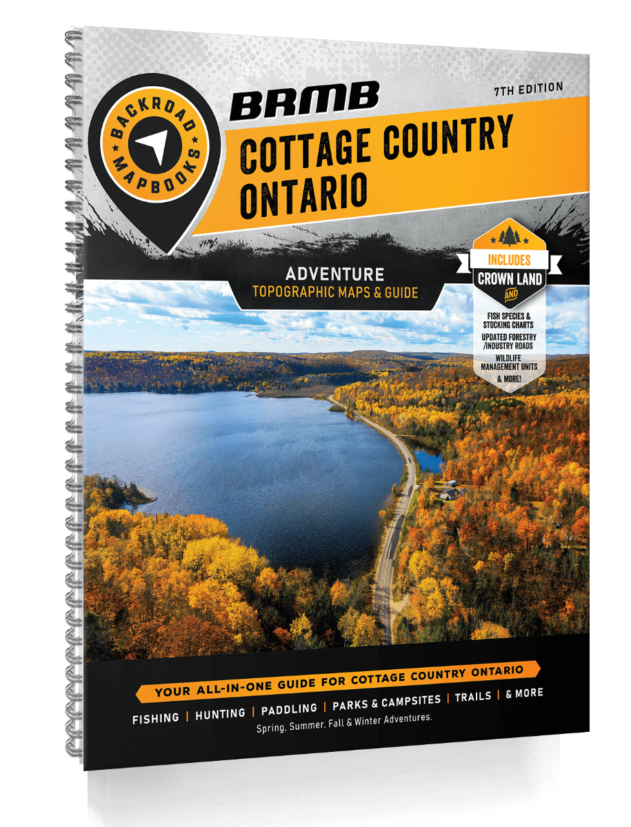 Cottage Country Ontario Backroad Mapbook