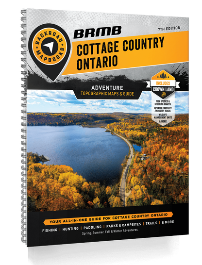 Cottage Country Ontario Backroad Mapbook