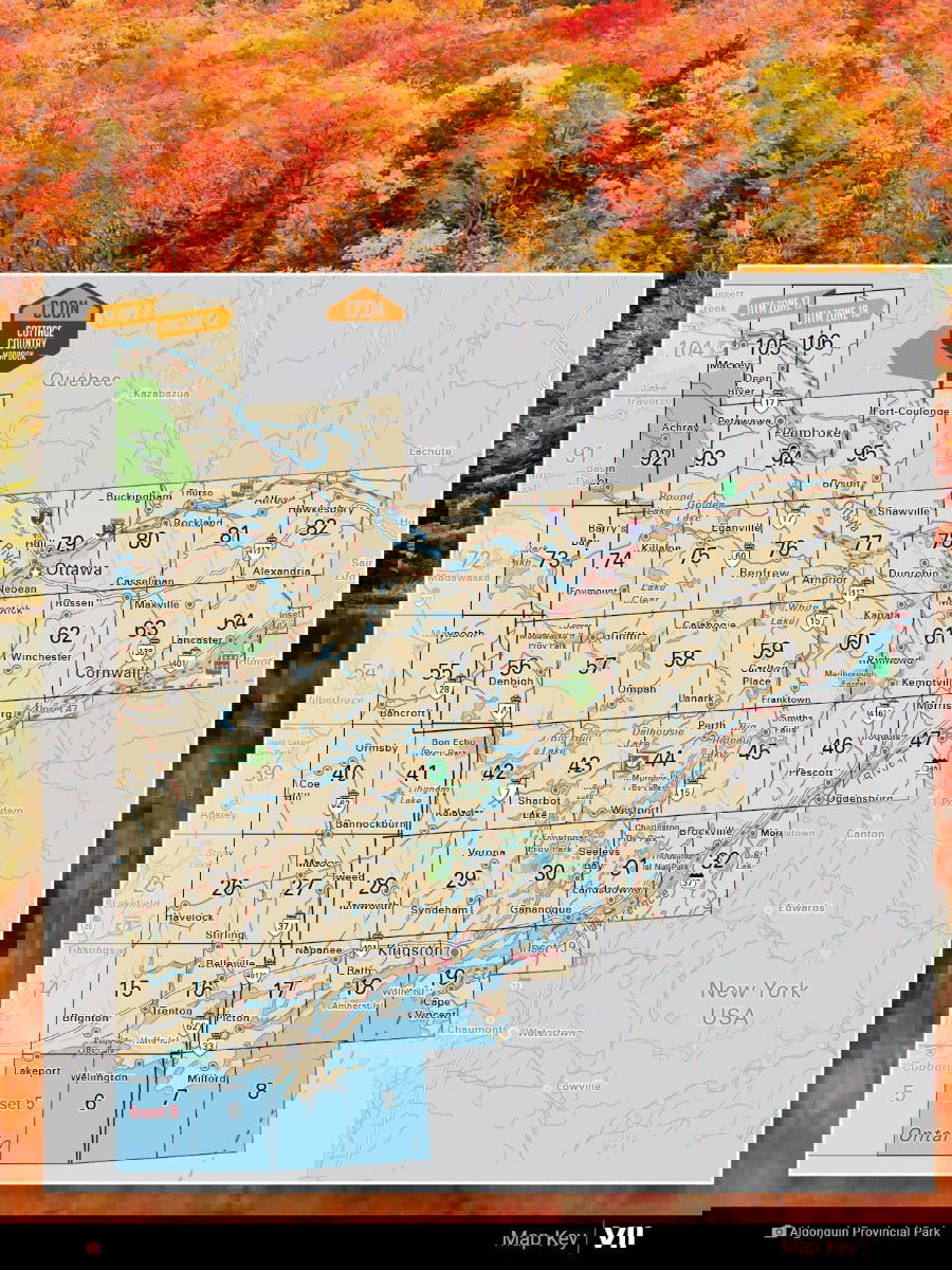 Cottage Country Ontario Backroad Mapbook