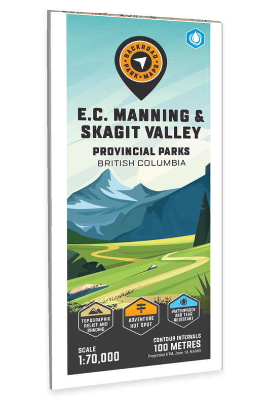 EC Manning & Skagit Valley Provincial Parks BC - Park Map