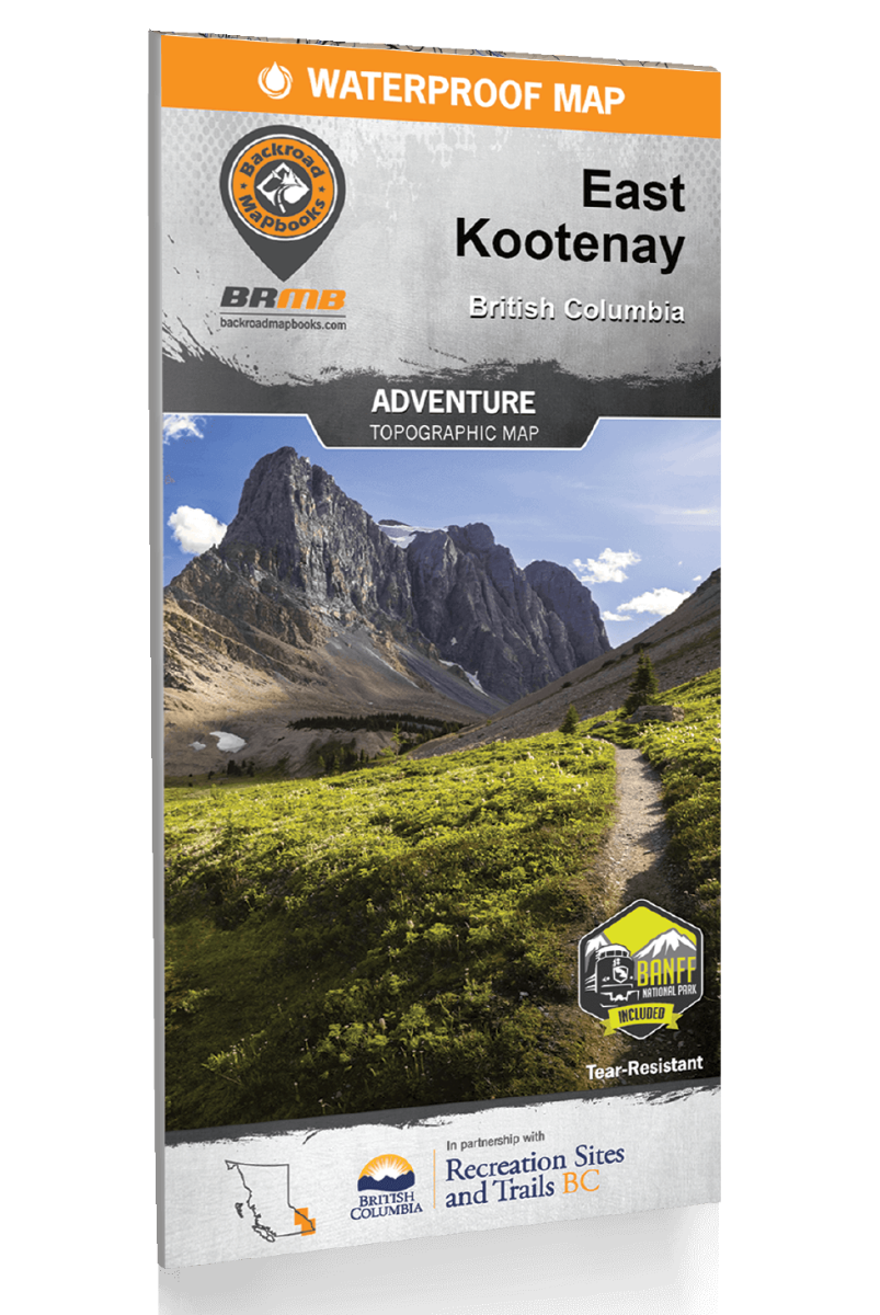 East Kootenay BC - Recreation Map