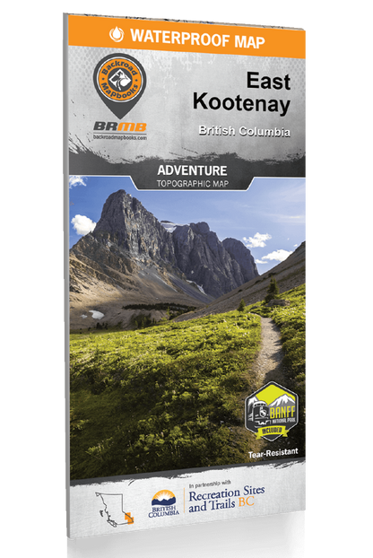 East Kootenay BC - Recreation Map