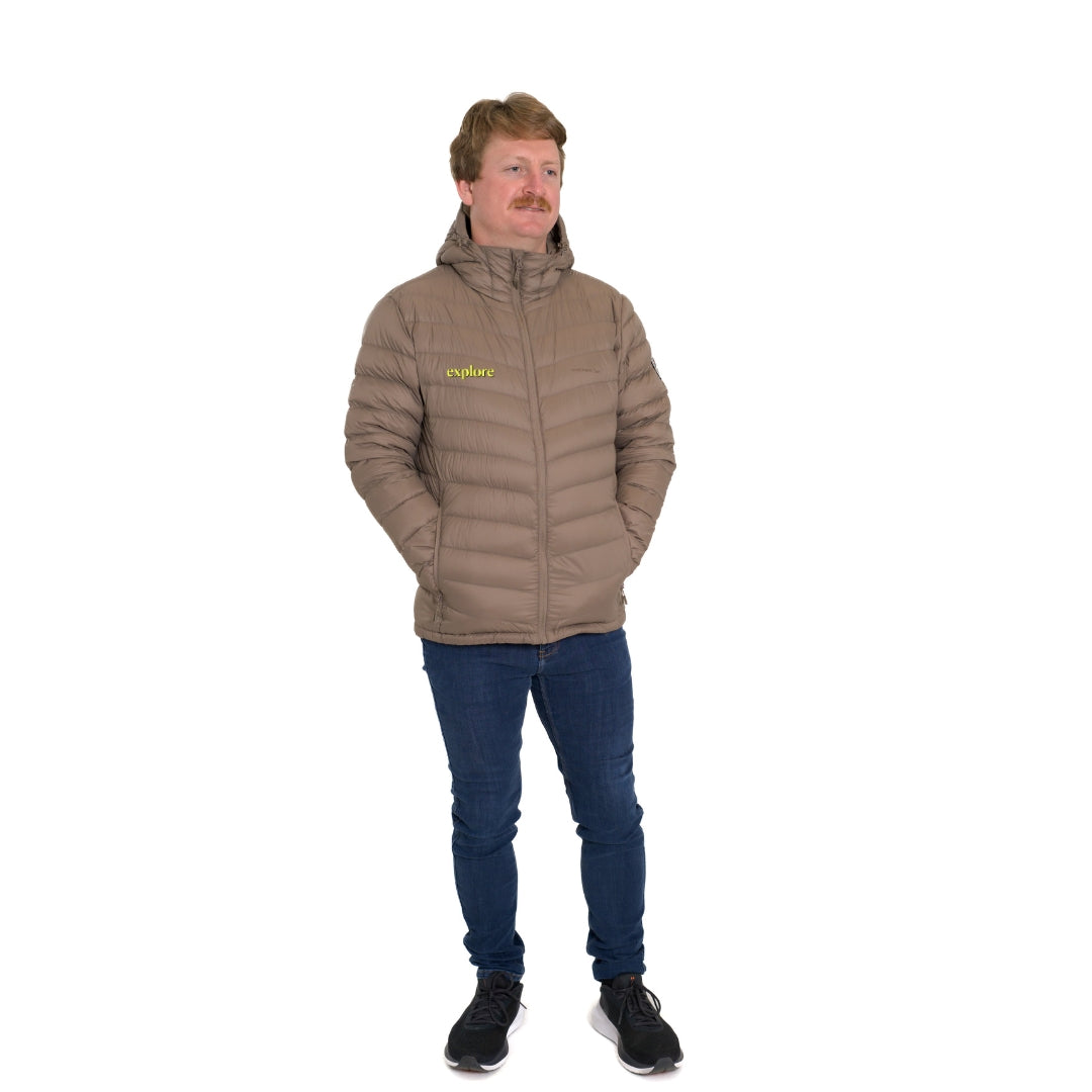 Men's Packable Down Jacket — Explore Magazine Edition