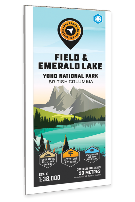 Field & Emerald Lake (Yoho National Park, BC) - Destination Map