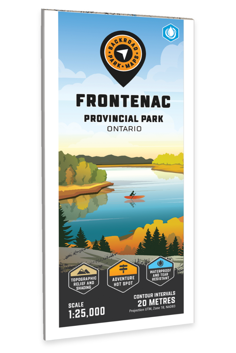 Frontenac Provincial Park Ontario - Park Map