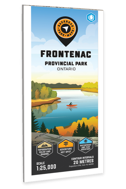 Frontenac Provincial Park Ontario - Park Map