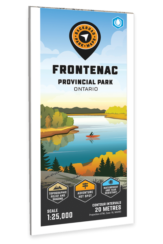 Frontenac Provincial Park Ontario - Park Map