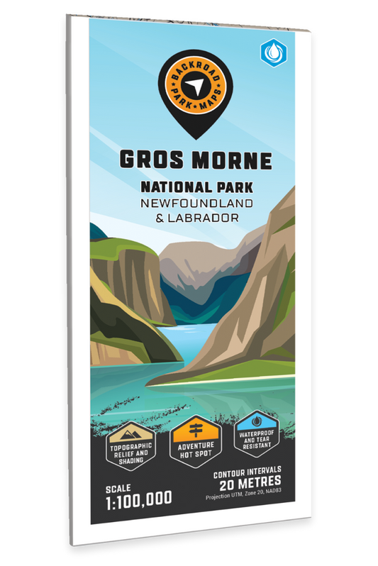 Gros Morne National Park Newfoundland - Park Map