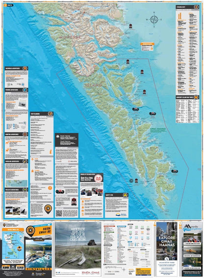 Haida Gwaii BC - Recreation Map