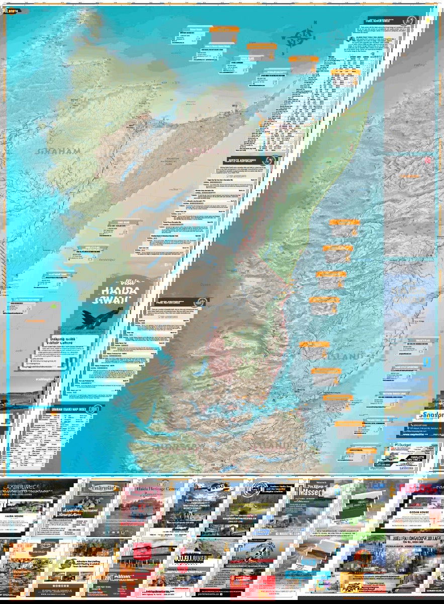 Haida Gwaii BC - Recreation Map