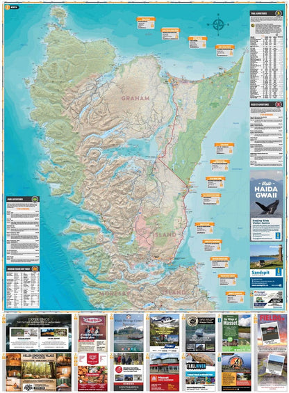 Haida Gwaii BC - Recreation Map