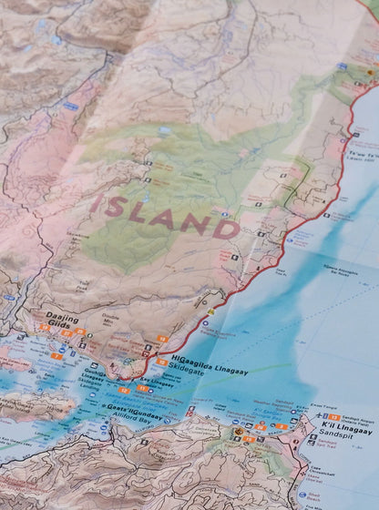 Haida Gwaii BC - Recreation Map