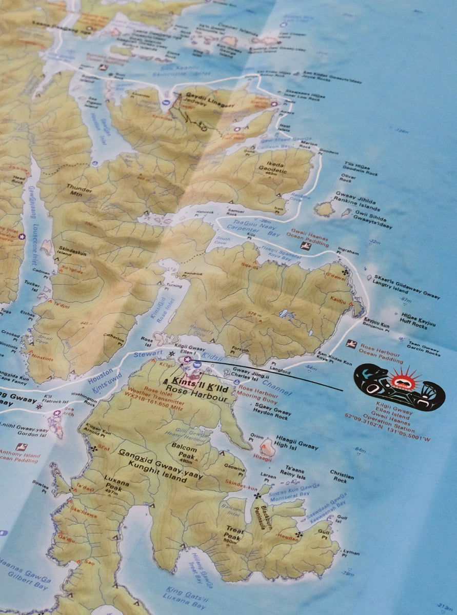 Haida Gwaii BC - Recreation Map