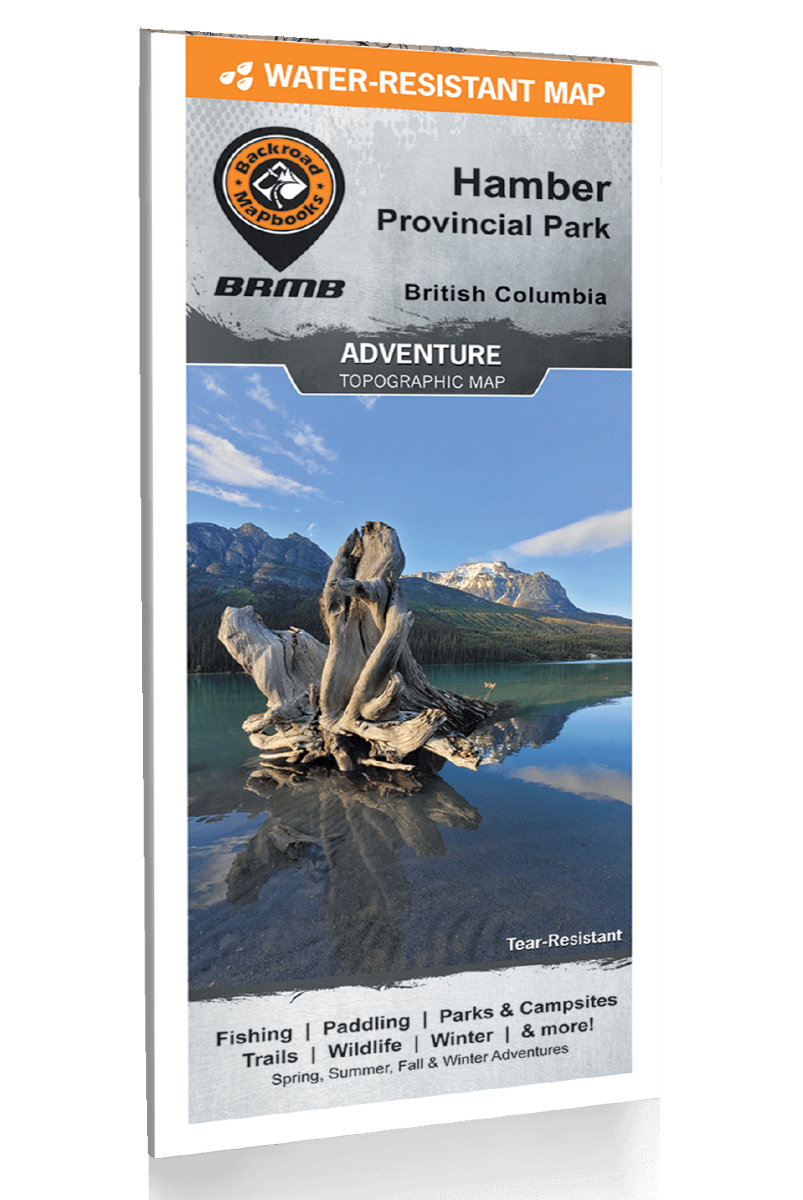 Hamber Provincial Park BC - Park Map