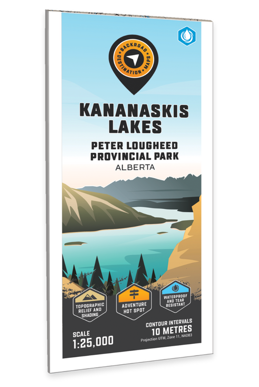 Kananaskis Lakes (Peter Lougheed Provincial Park, Alberta) - Destination Map