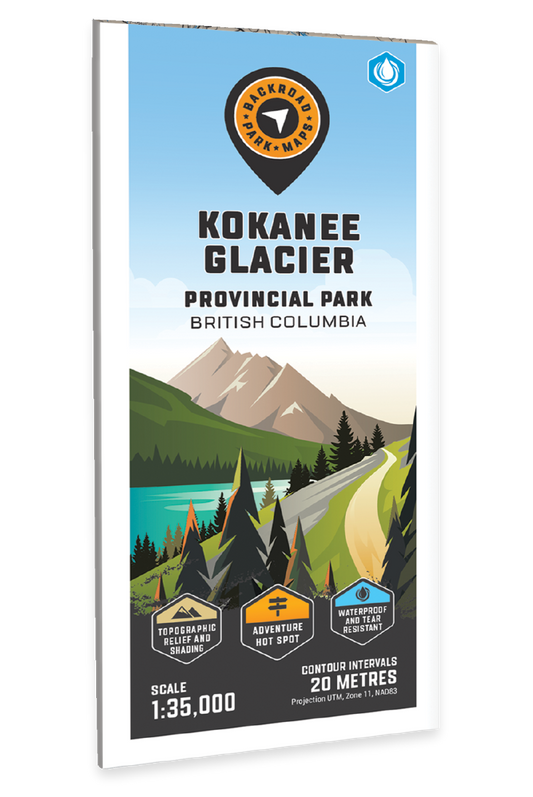 Kokanee Glacier Provincial Park BC - Park Map