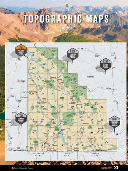 Kootenay Rockies BC Backroad Mapbook