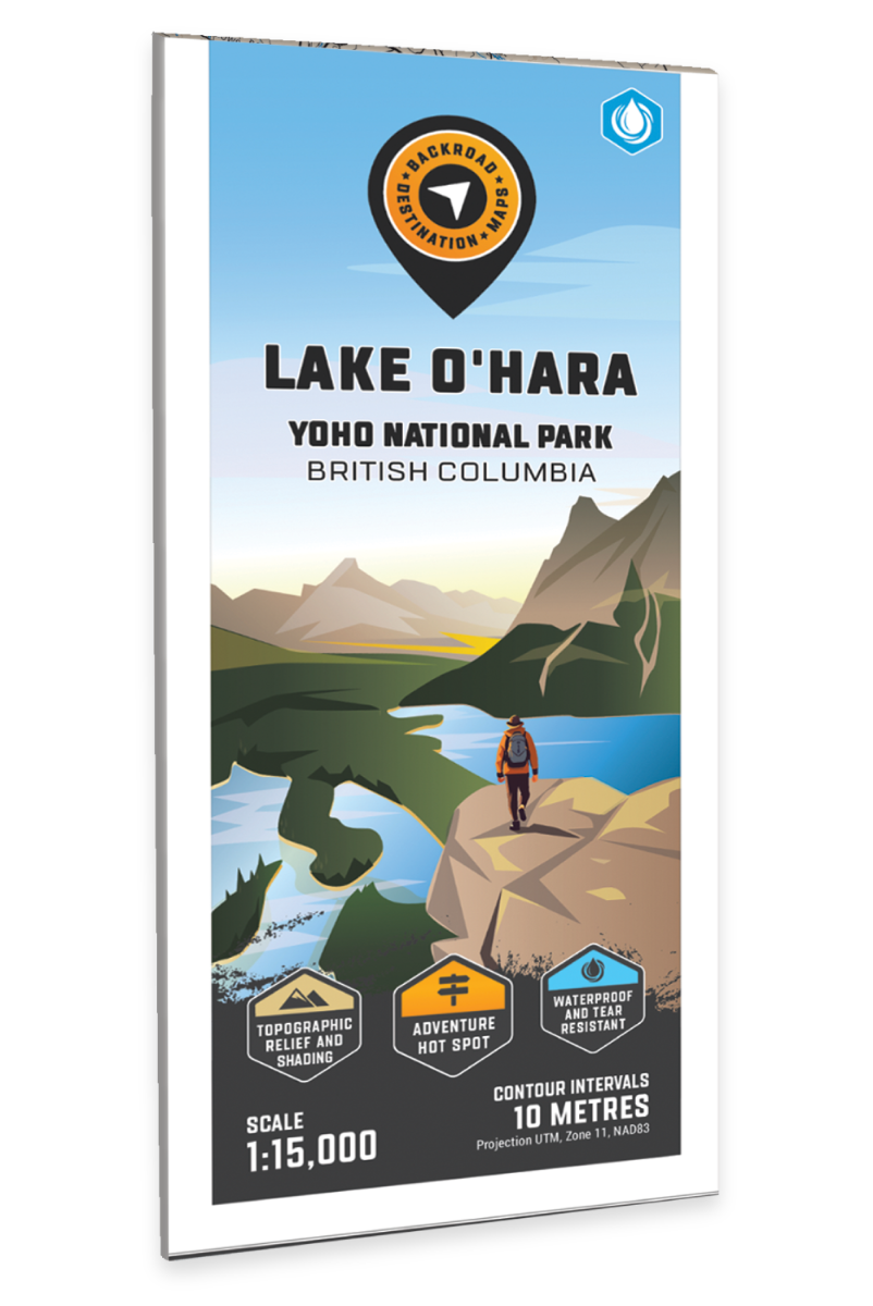 Lake O'Hara (Yoho National Park, BC) - Destination Map
