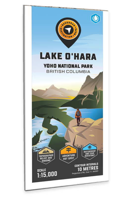 Lake O'Hara (Yoho National Park, BC) - Destination Map