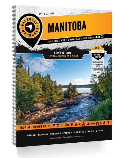 Manitoba Backroad Mapbook