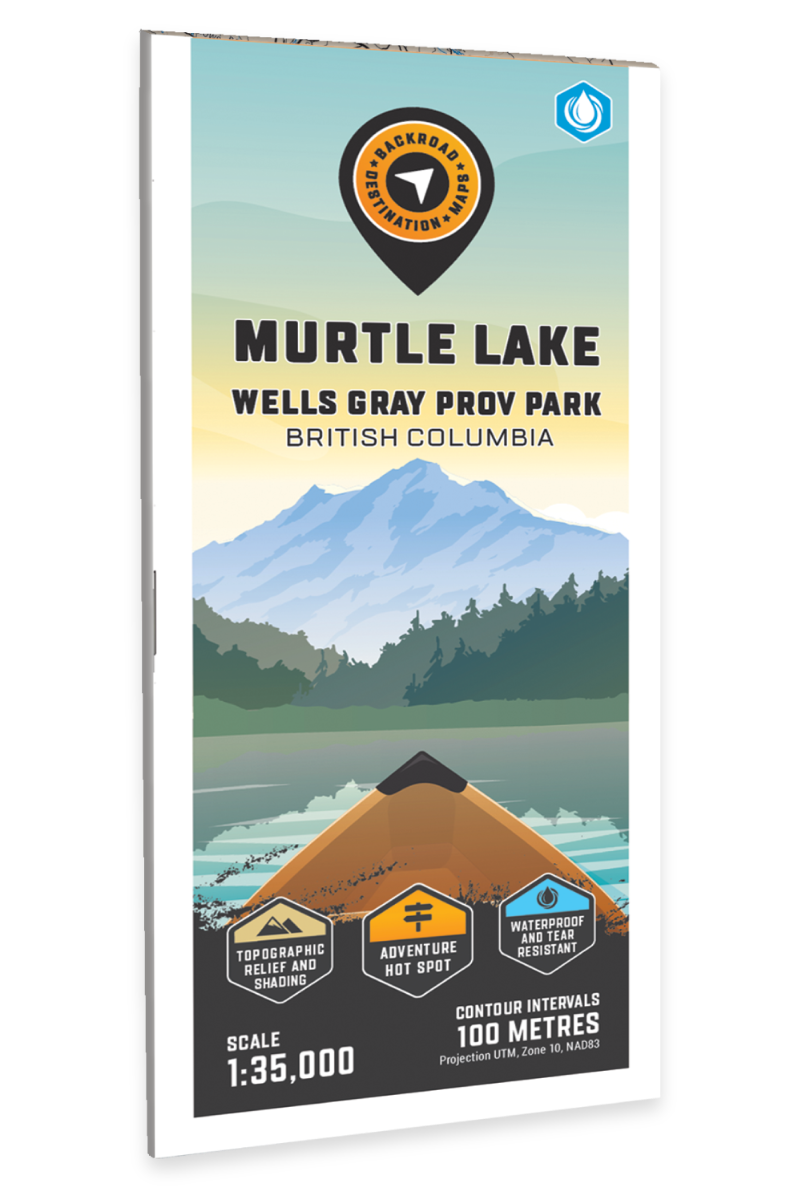 Murtle Lake (Wells Gray Provincial Park, BC) - Destination Map